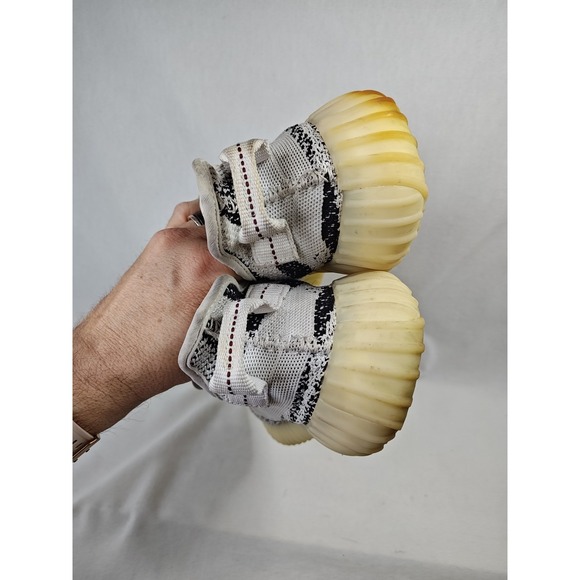Adidas Yeezy Boost 350 V2 Zebra Size 10 White Black Red CP9654 2019 Kanye West main image 4